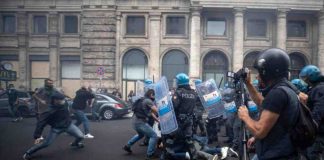 Green Pass scontri a Roma