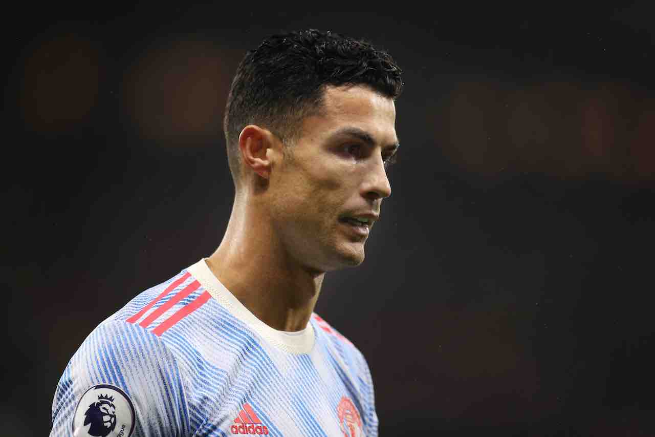 Cristiano Ronaldo e la sua scorta (Getty Images)