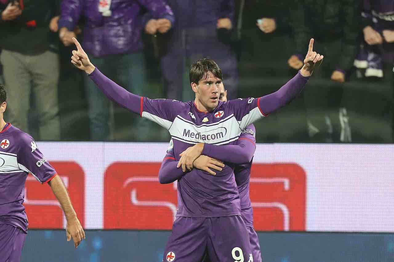 Fiorentina, Vlahovic verso una grande (Getty Images)