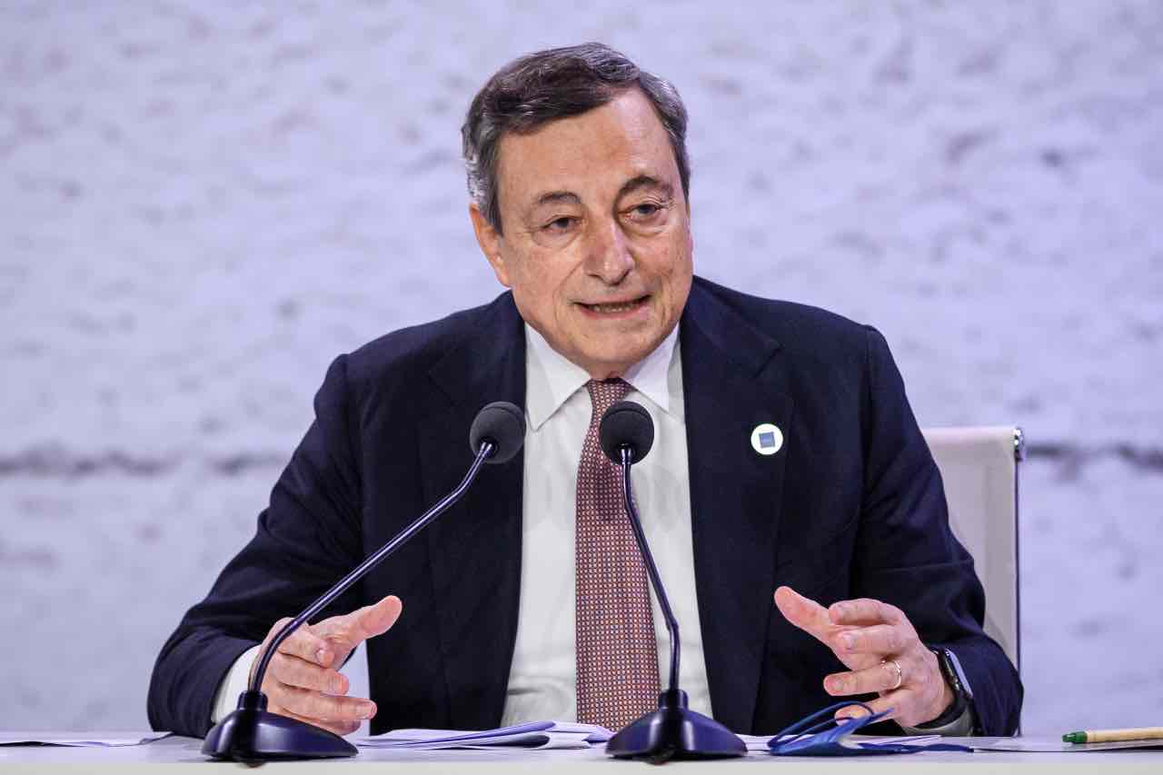 Mario Draghi Super Green Pass