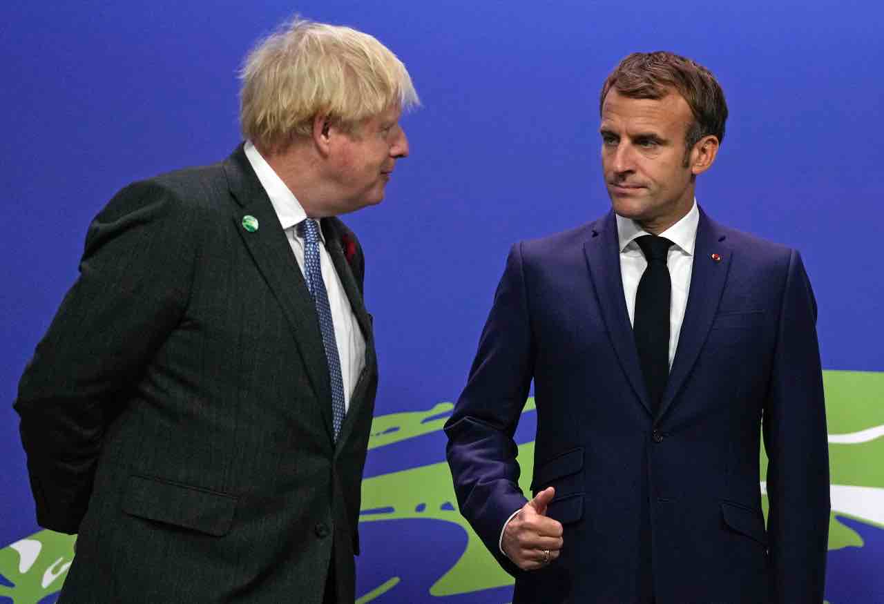 Johnson Macron migranti Manica