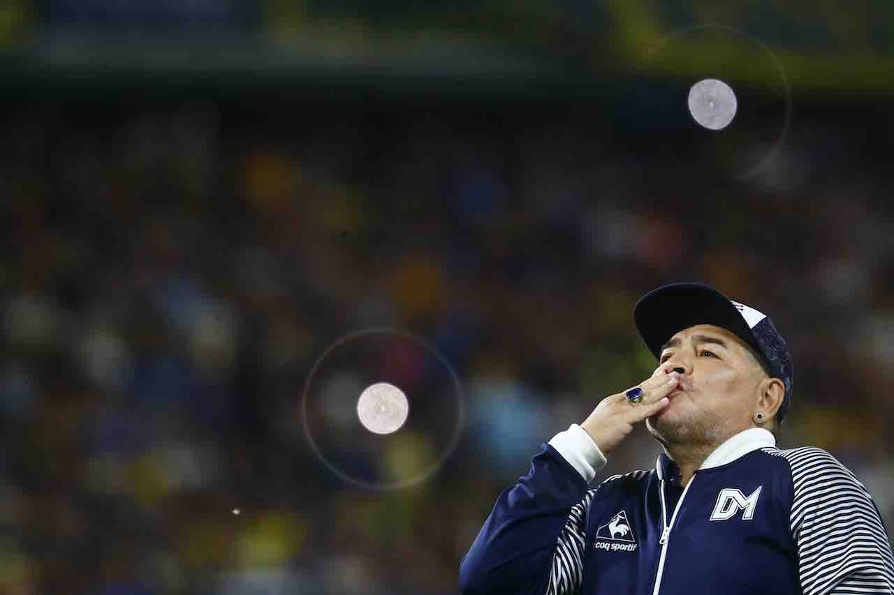 Maradona il ricordo del Napoli (Getty Images)