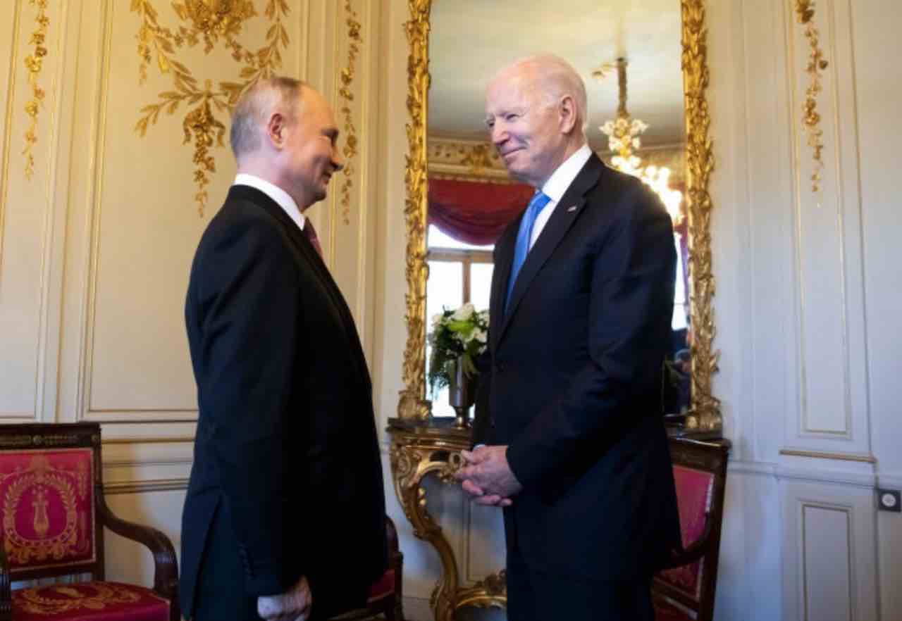 Vladimir Putin e Joe Biden
