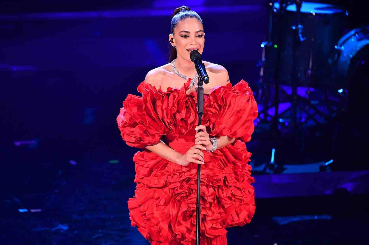 Elodie al cinema con Ti Mangio il Cuore (Getty Images)