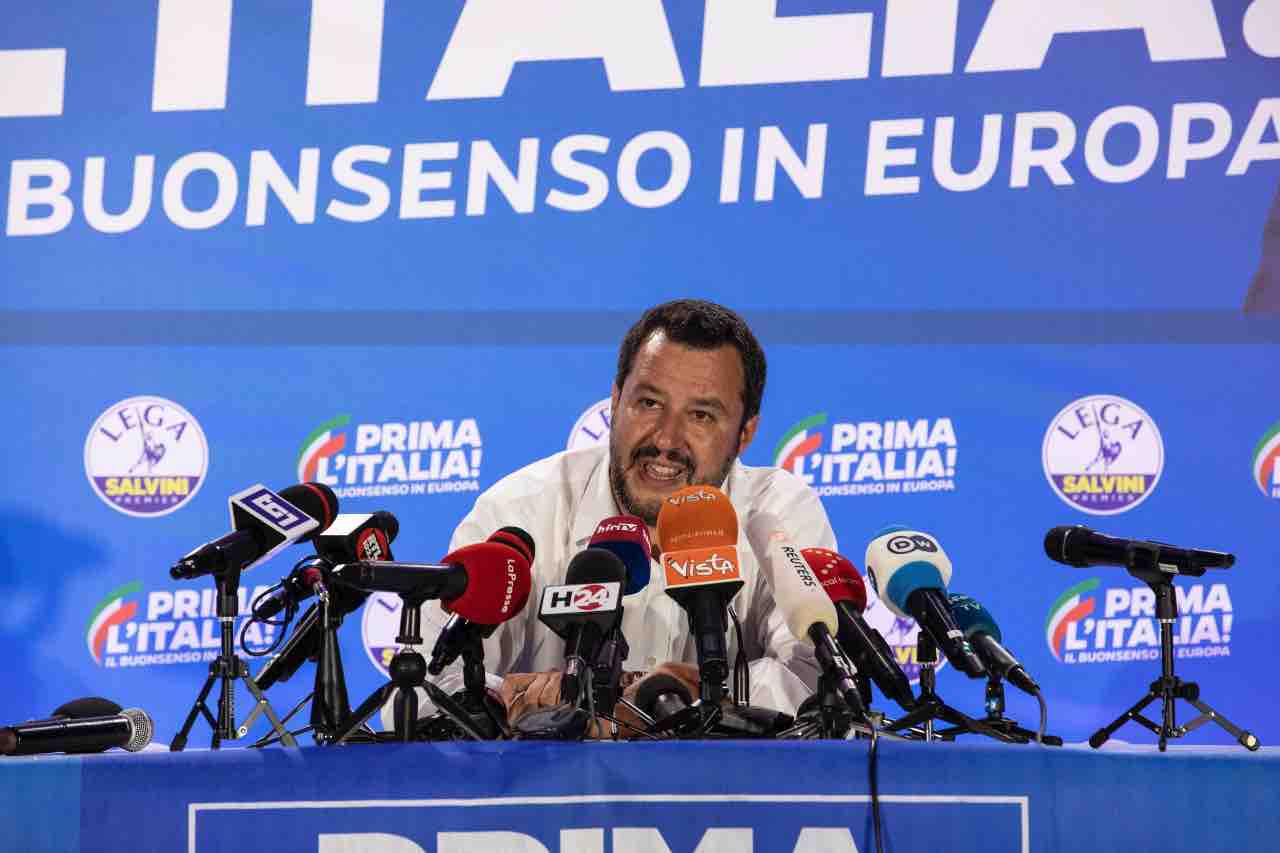 Salvini sondaggi politici Lega 