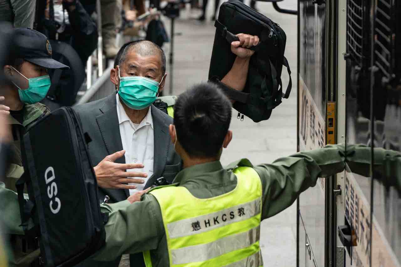 Hong Kong condannato Jimmy Lai