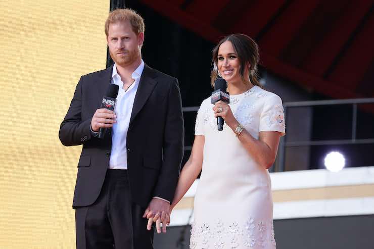 Harry e Meghan nel ricordo di Lady D (Getty Images)