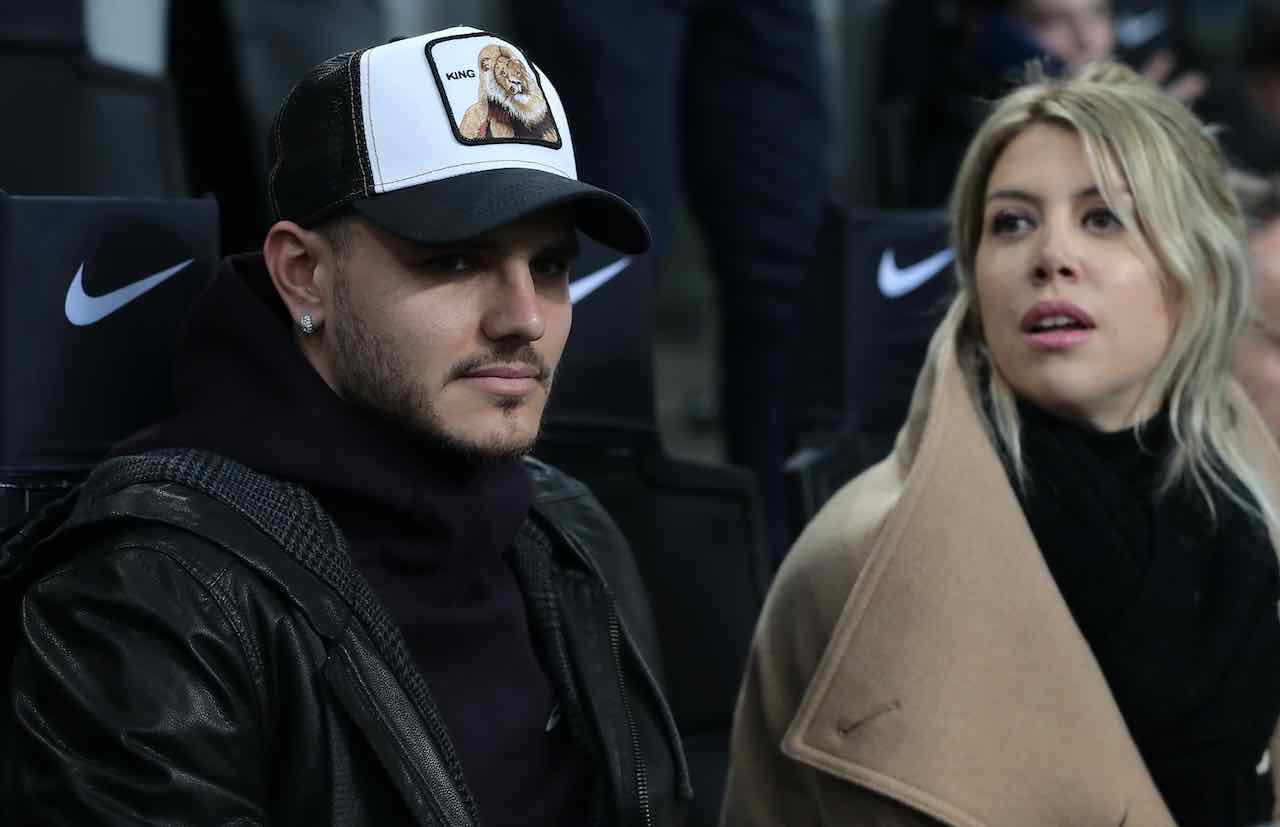 Wanda Nara staffilata a Icardi (Getty Images)