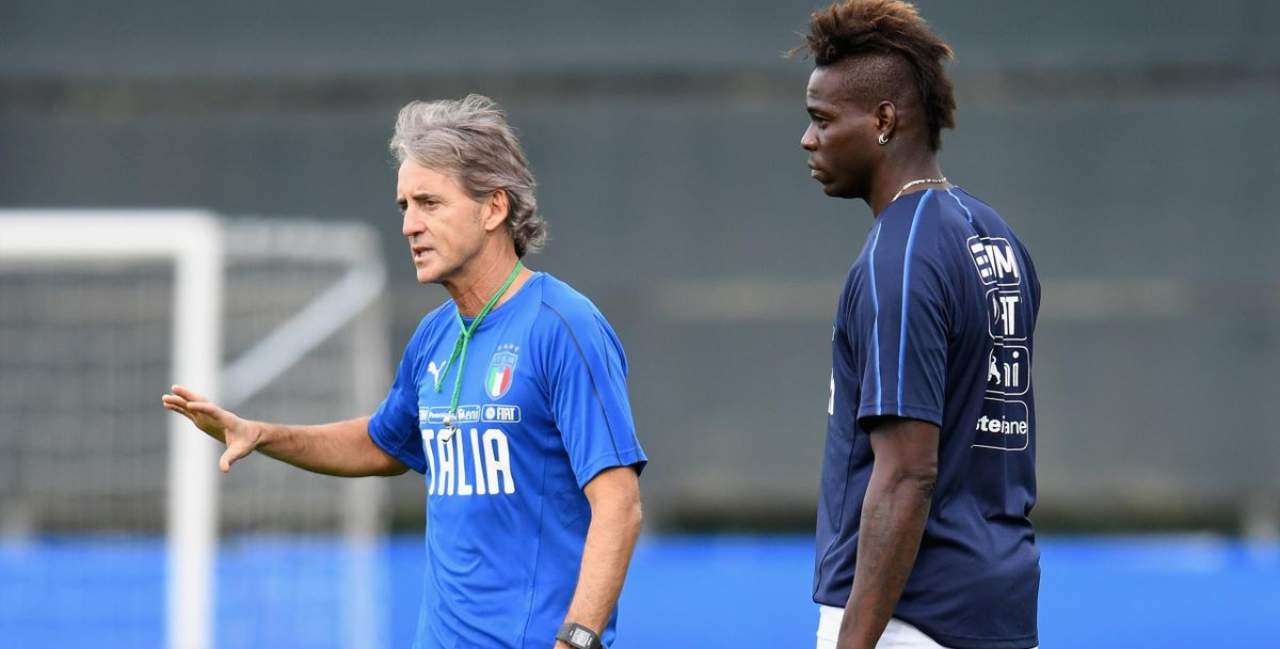 Balotelli e Mancini