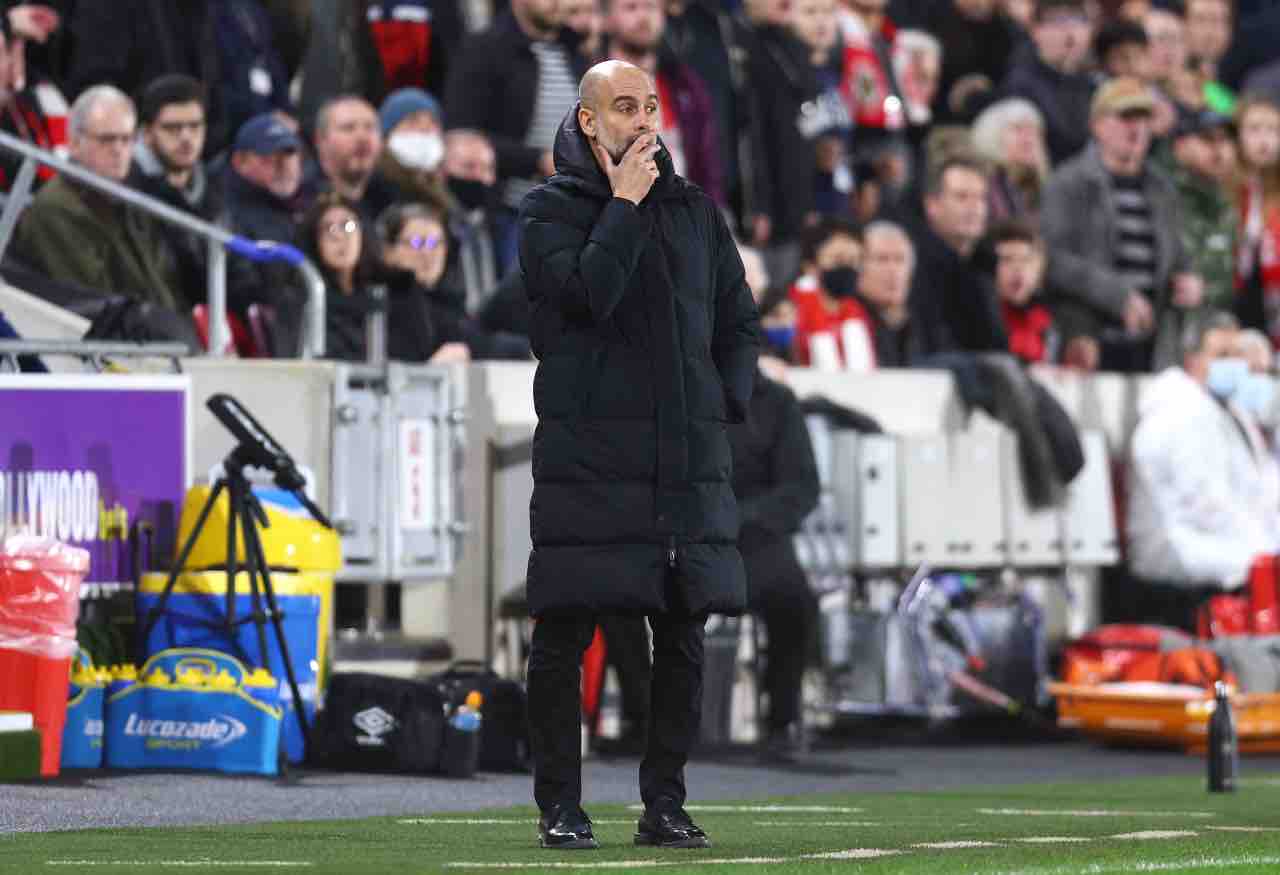 Pep Guardiola allenatore Manchester City 