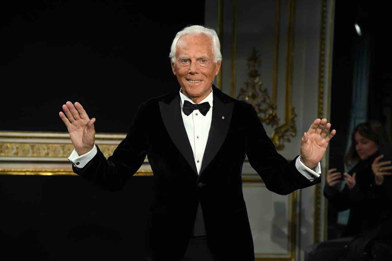 Giorgio Armani decisione