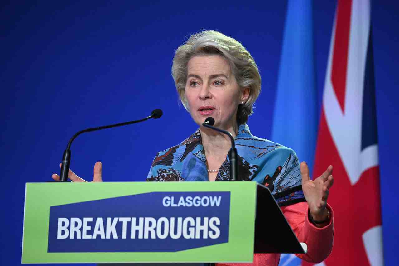 Ursula von der Leyen parla dell'Ucraina all'Agi