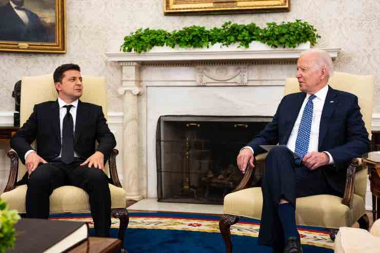 Zelensky Biden Ucraina Stati Uniti