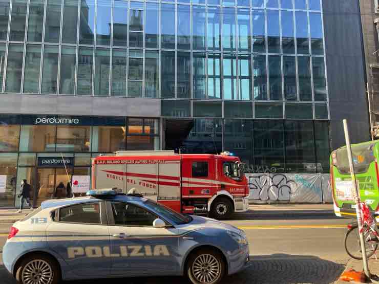Incidente sul lavoro Milano viale Monza zona Loreto