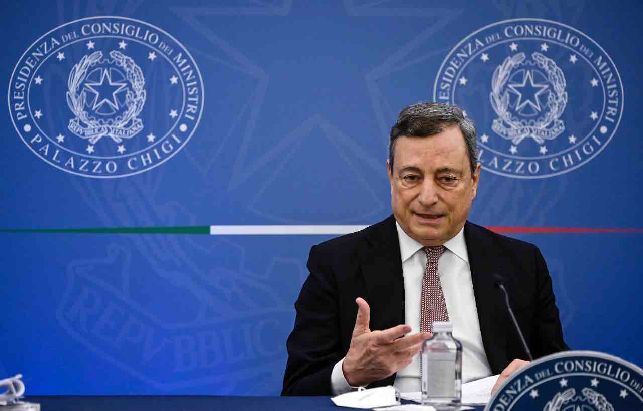 Mario Draghi green pass