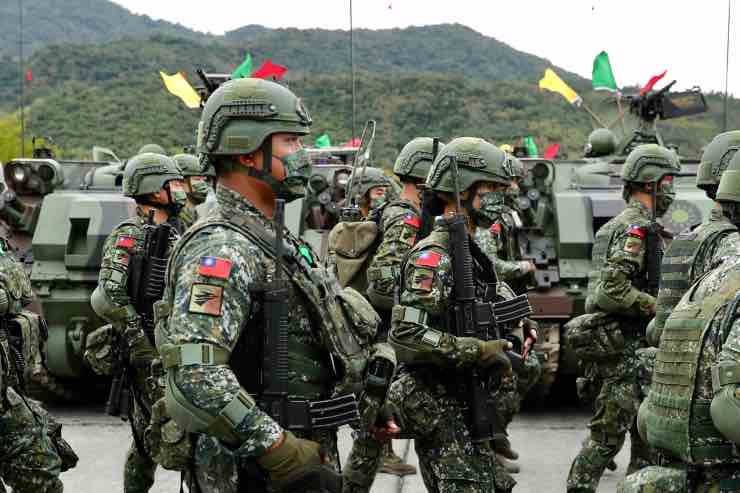 Taiwan militari tensione Cina