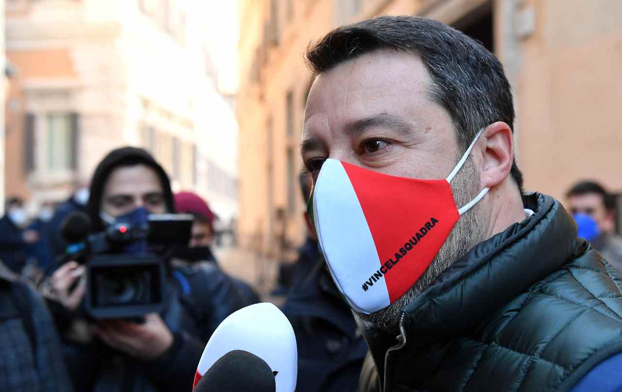 vaccino salvini