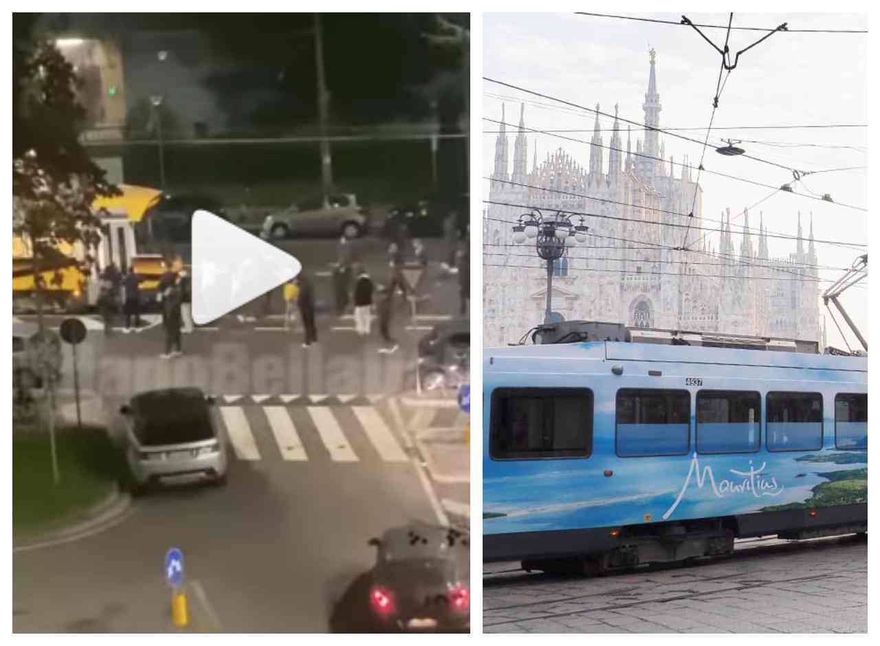 tram milano atti vandalici