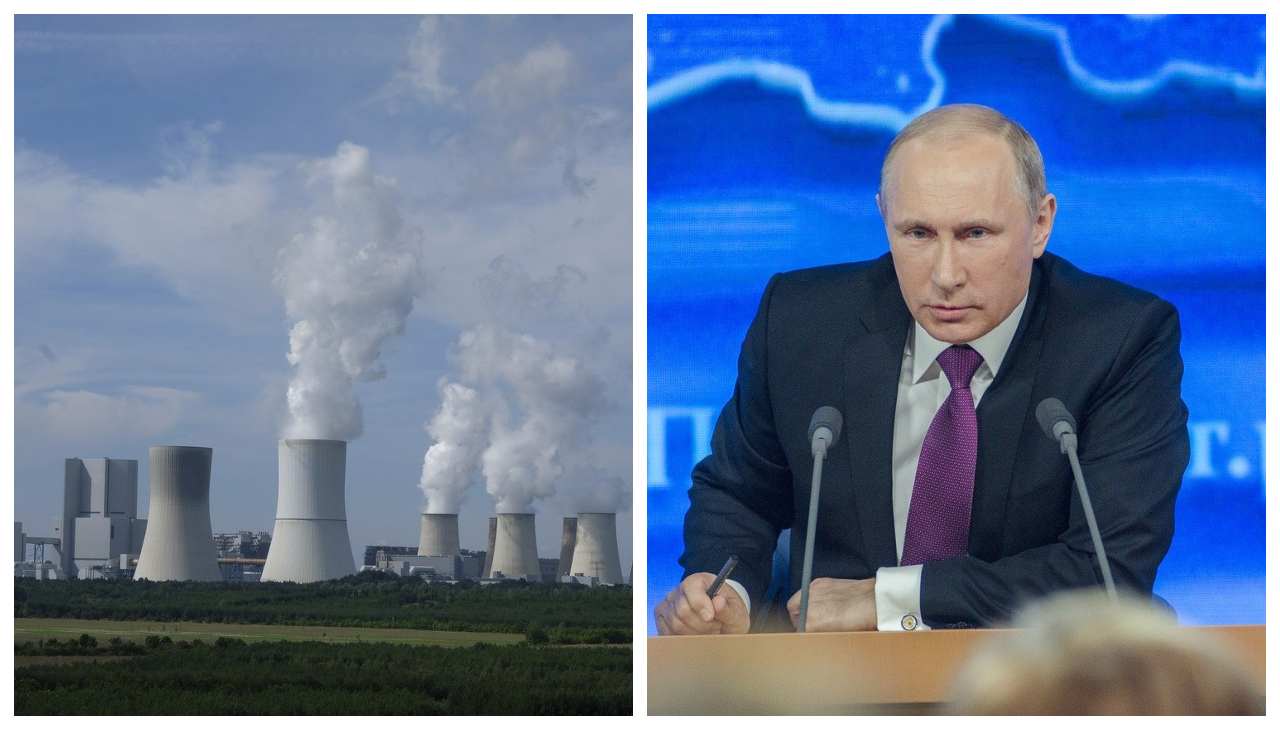 centrali nucleari attive Putin