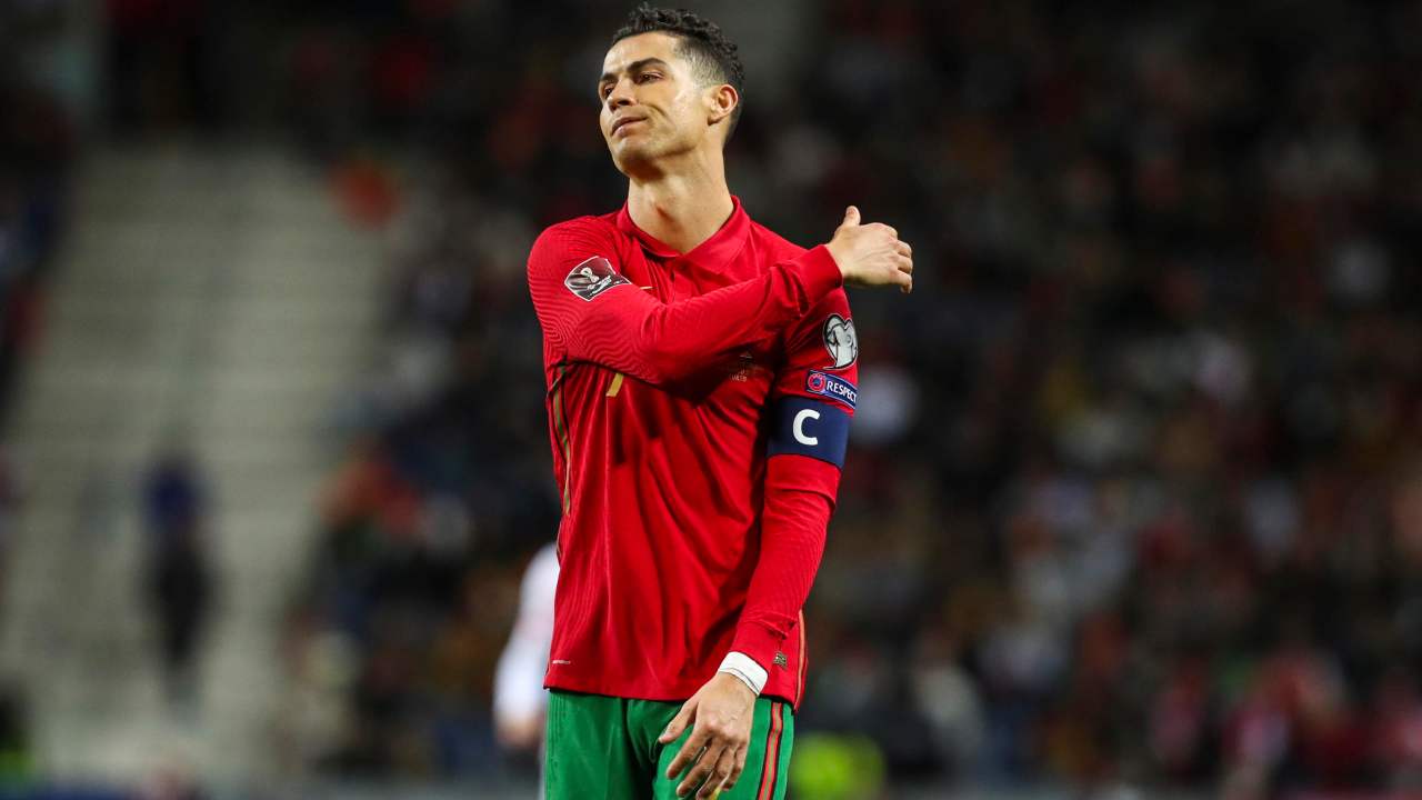Cristiano Ronaldo con il Portogallo