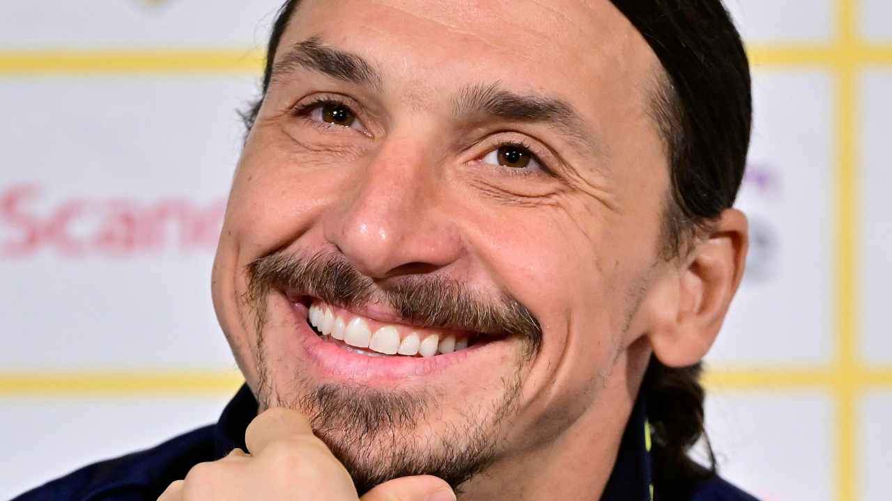 Ibra in conferenza stampa