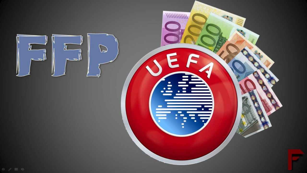 Logo Uefa e FFP