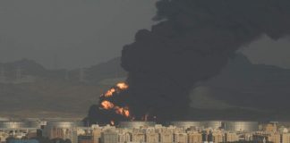 Incendio in Yemen