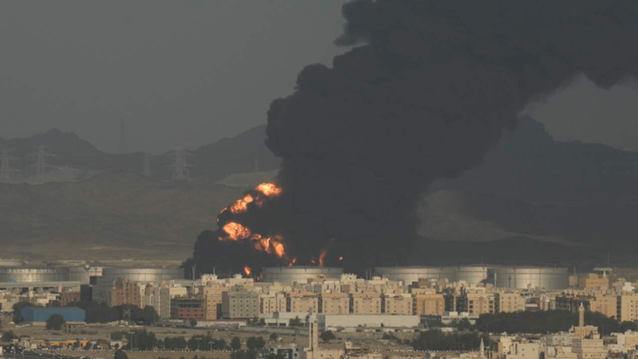 Incendio in Yemen