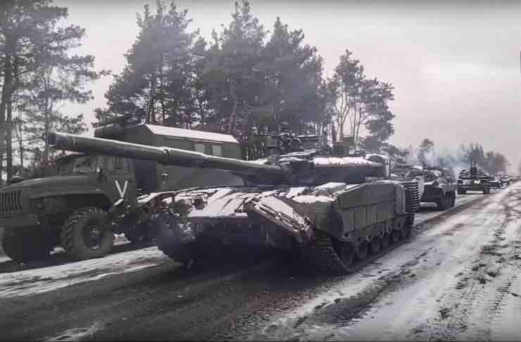 Guerra Ucraina tank russo