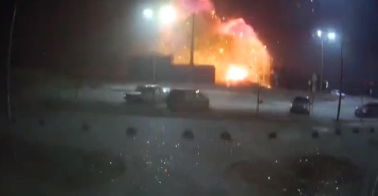 Guerra Ucraina bombe Kiev 