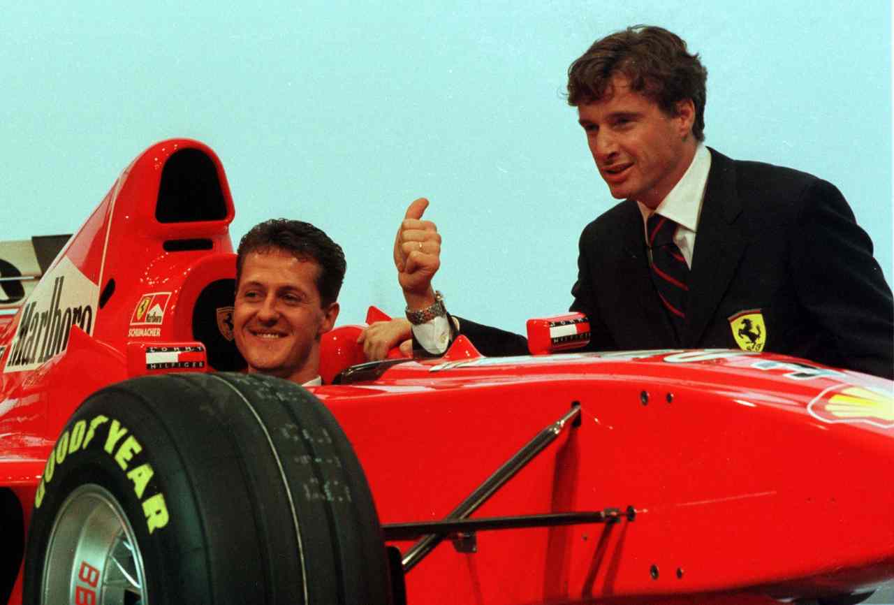 Michael Schumacher, la sua Ferrari F300 in vendita online: ecco quanto costa
