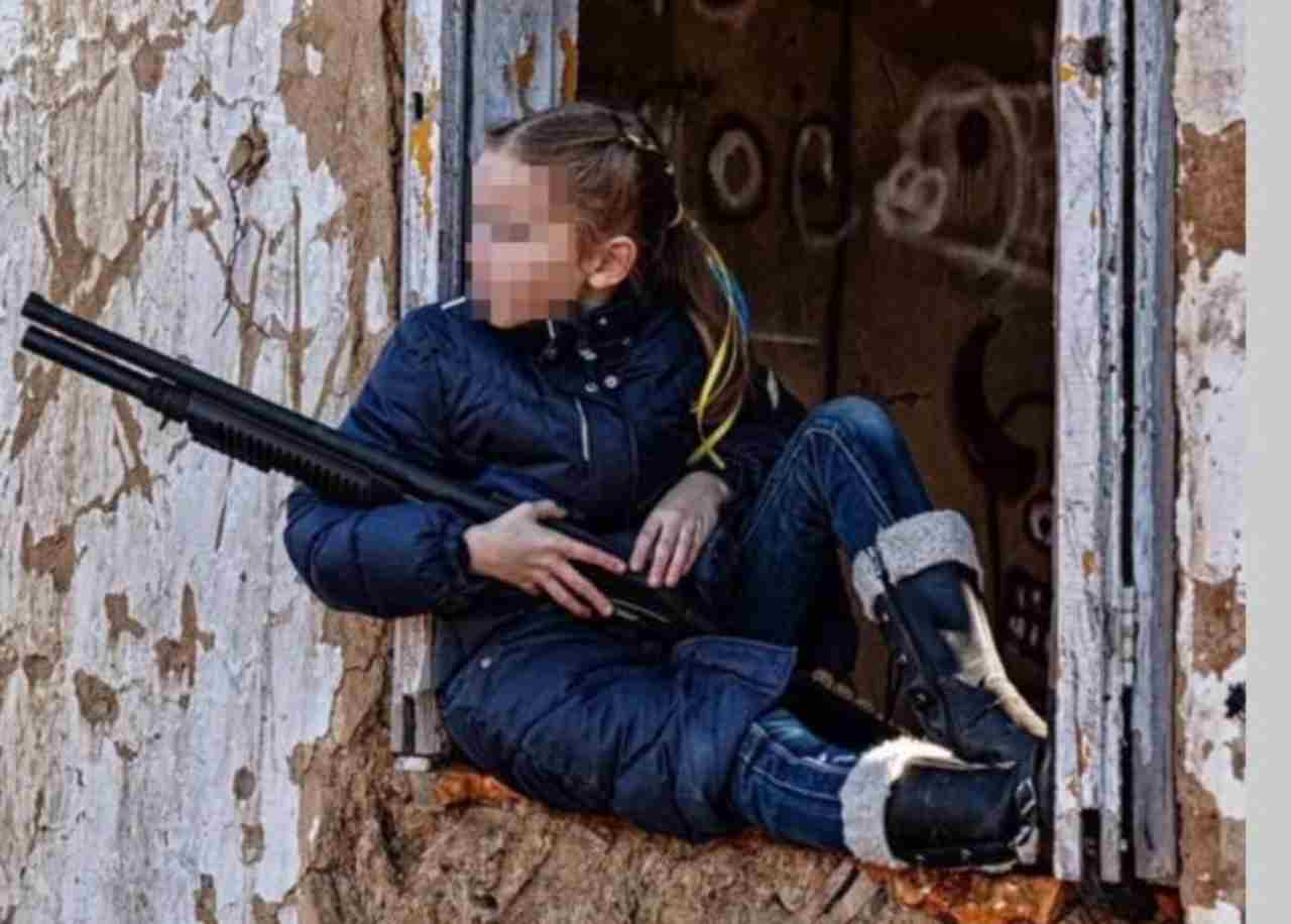 ucraina foto bambina