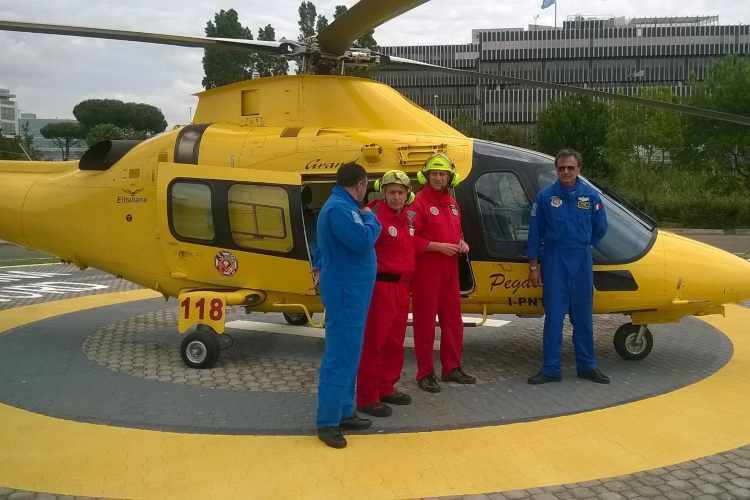 Un elisoccorso per le emergenze a Roma