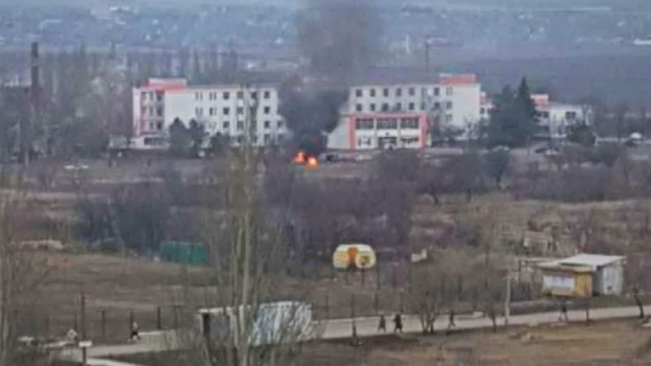 Un ospedale sotto attacco russo
