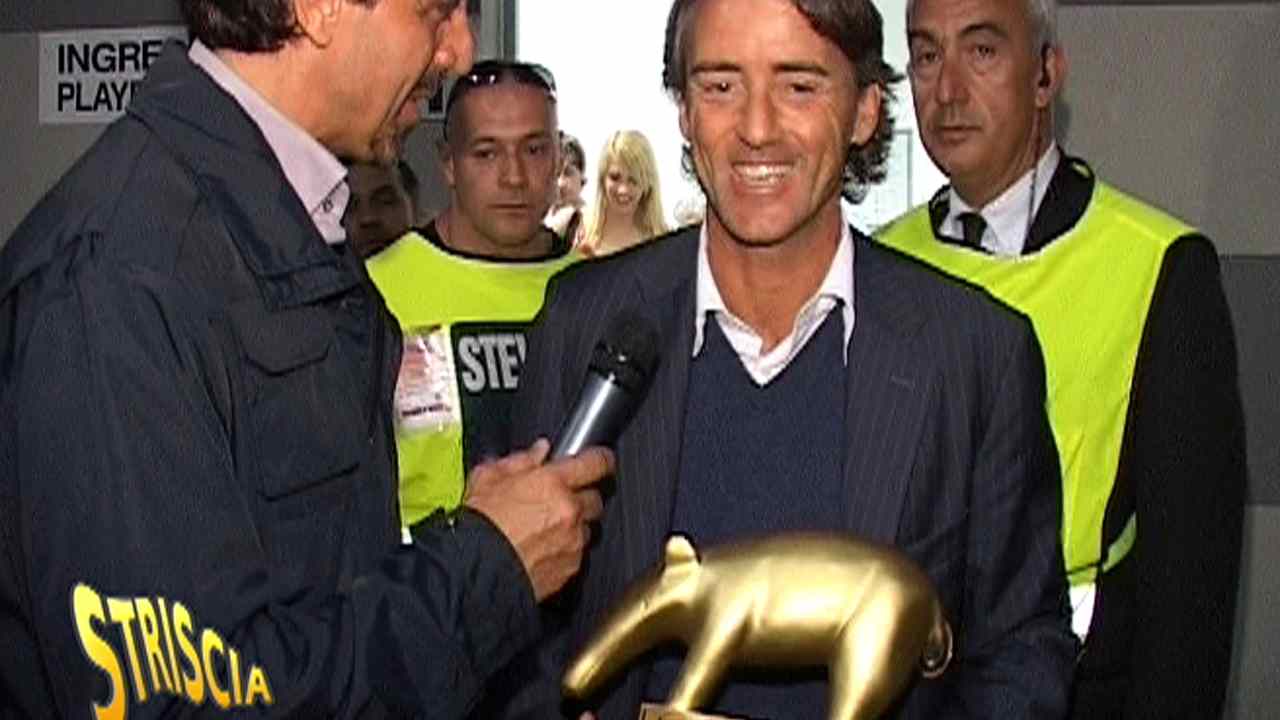 Tapiro a Roberto Mancini