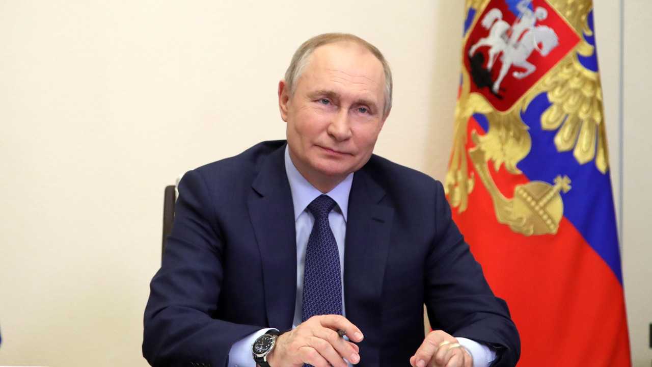 Putin in teleconferenza
