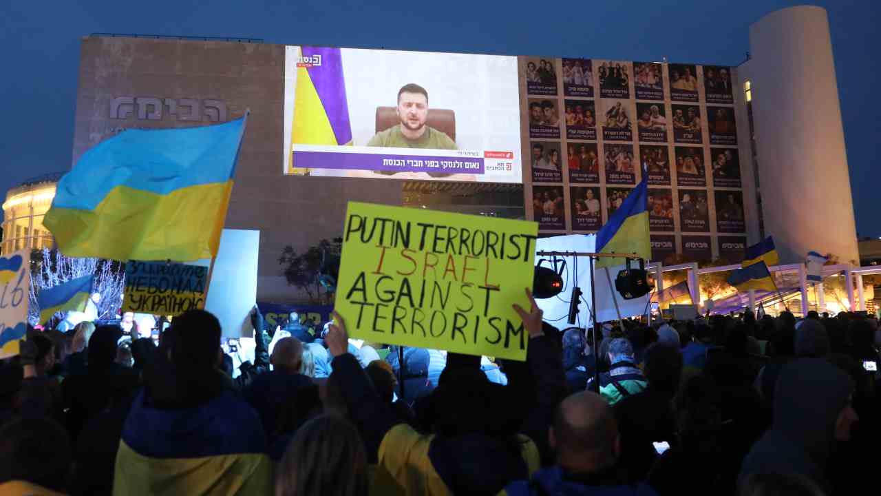 Zelensky in Israele