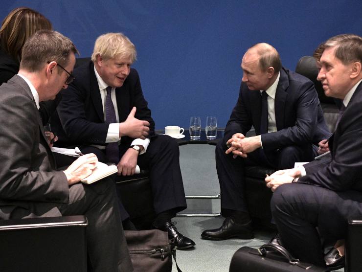 guerra russia ucraina boris johnson