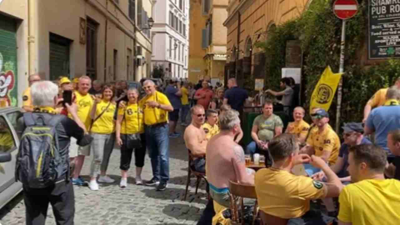 Roma Bodo tifosi norvegesi in città