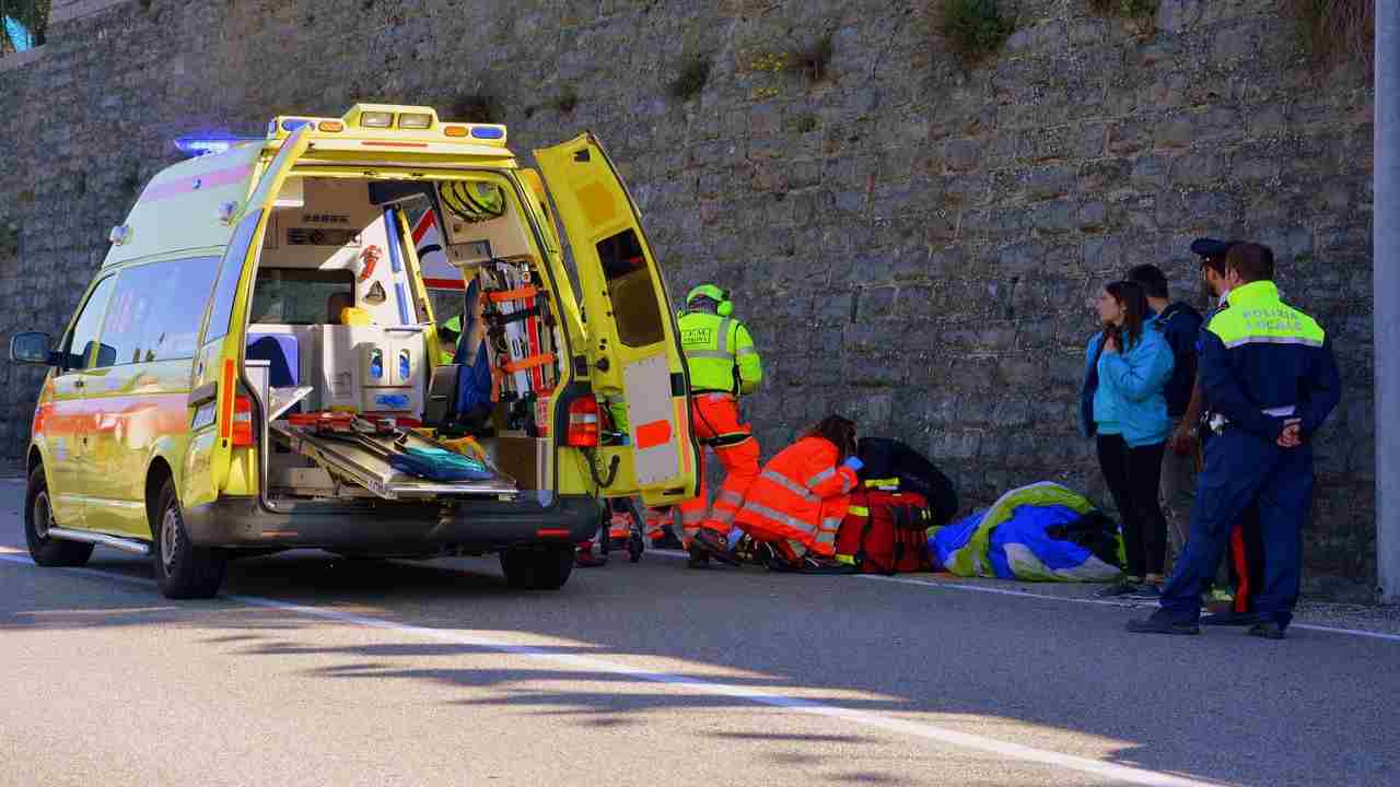 ciclista morto