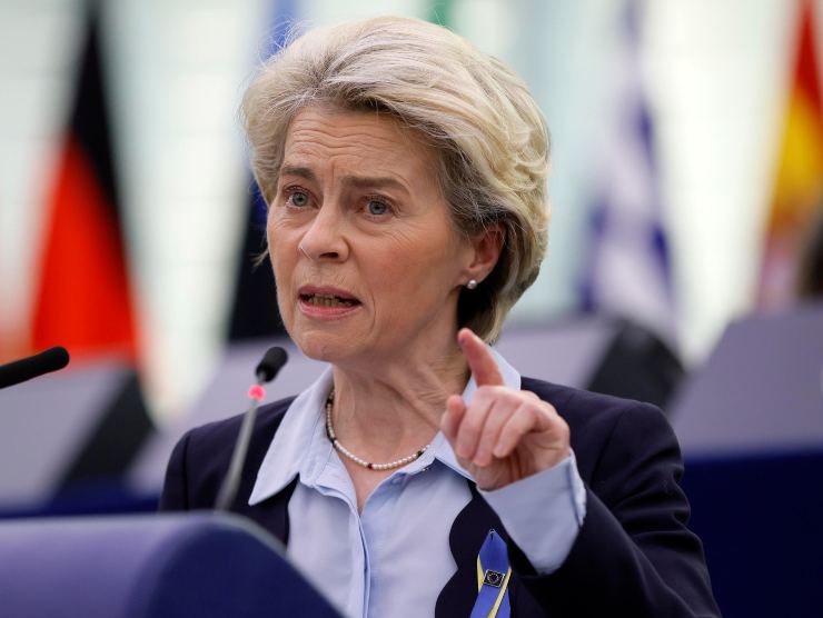 ucraina von der leyen russia