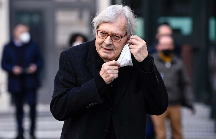 Sgarbi Mughini rissa diretta tv Maurizio Costanzo Show