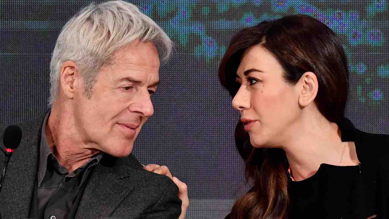 Claudio Baglioni e Virginia Raffaele