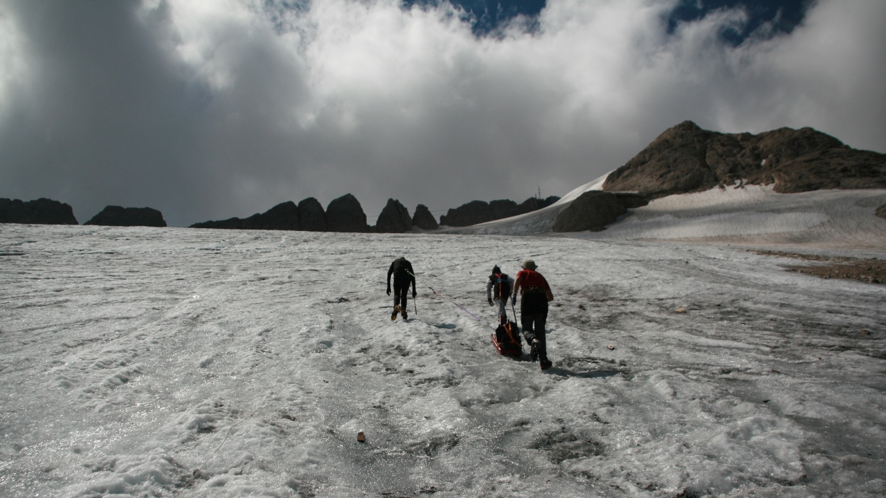 Crollo Marmolada, Comitato Glaciologico