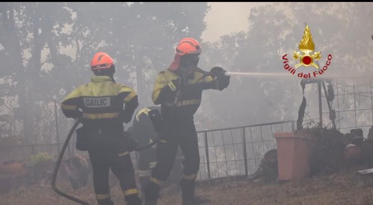 Incendi in Italia