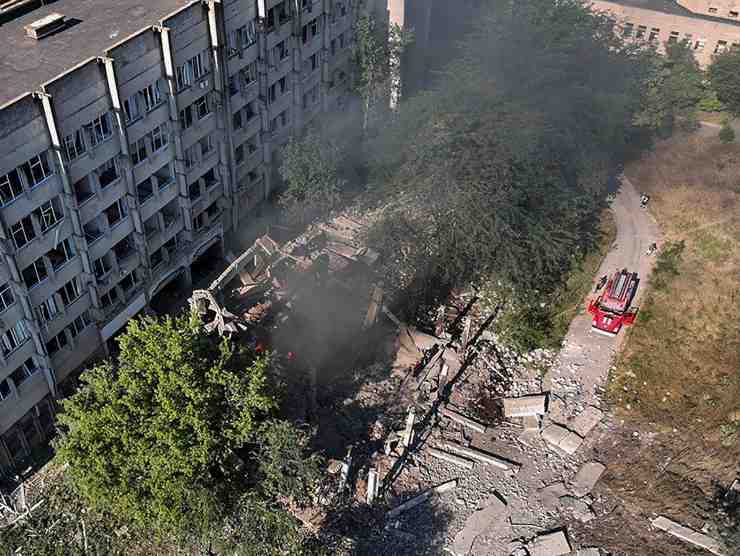 Coprifuoco Mykolaiv bombardamenti 