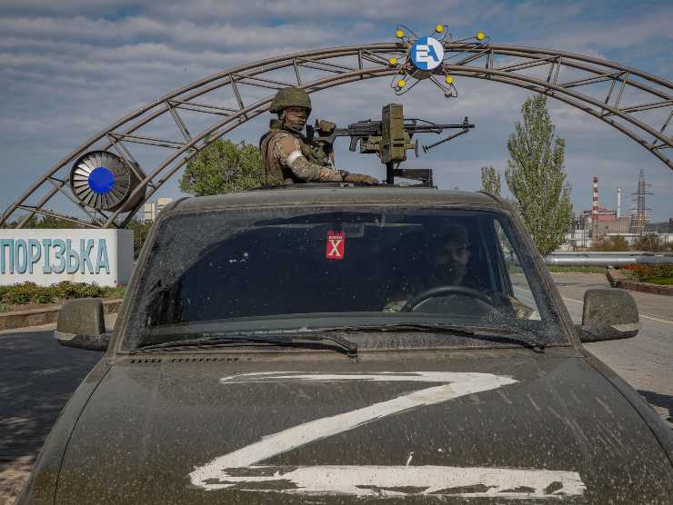 conflitto Mosca Kiev centrale nucleare Zaporizhzhia