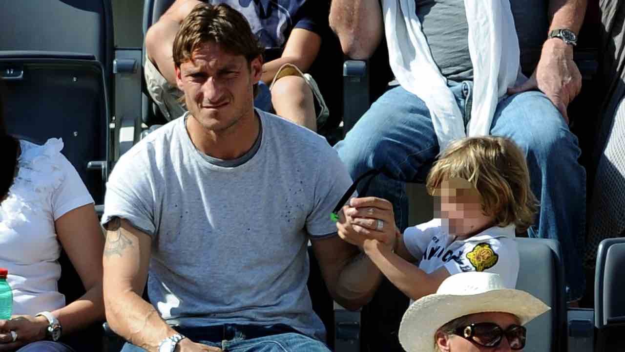 Totti Ilary figli