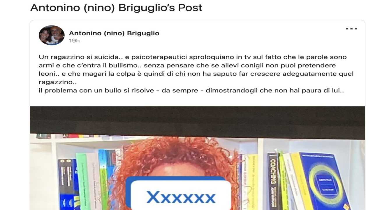 13 morto a Gragnano: polemica su un post