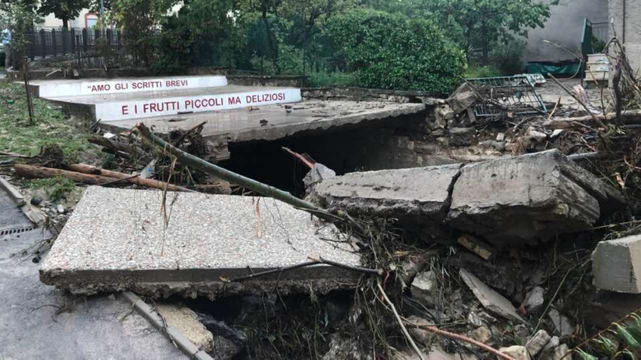 Alluvione Marche, Cantiano